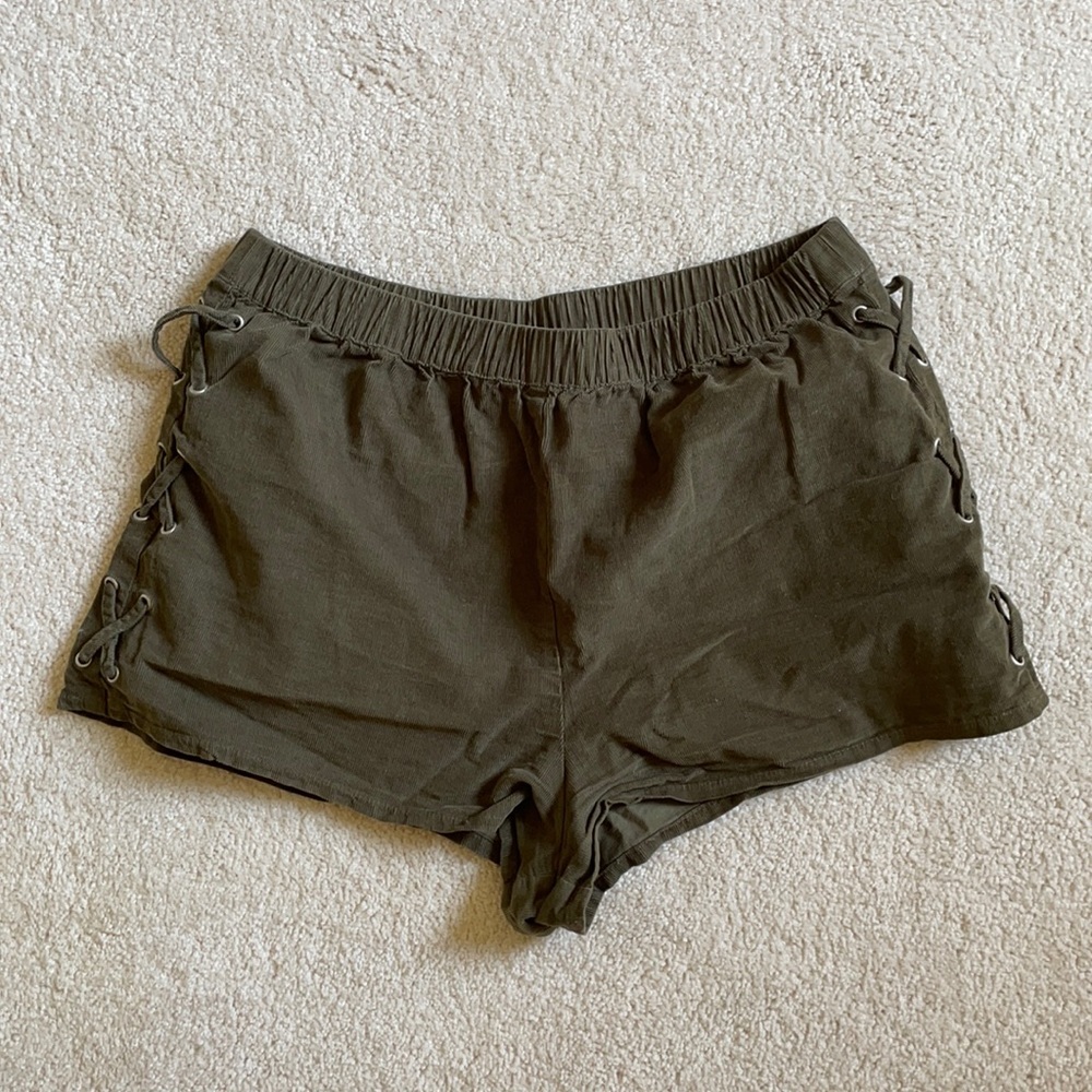 Forever 21 Olive Soft Shorts